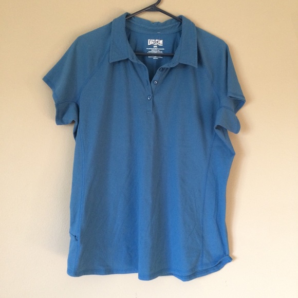 duluth trading Tops - Duluth Trading Women’s Polo with side pocket 2XL